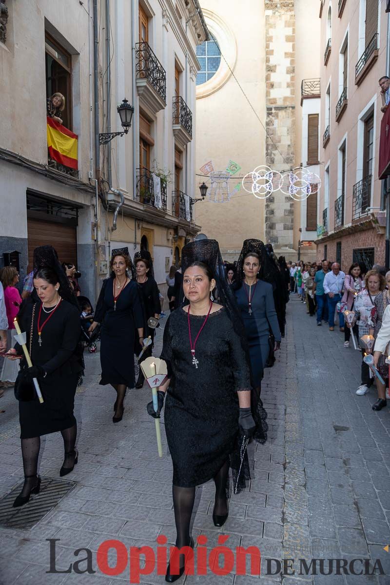 Procesión del Baño y parlamento en las Fiestas de Caravaca