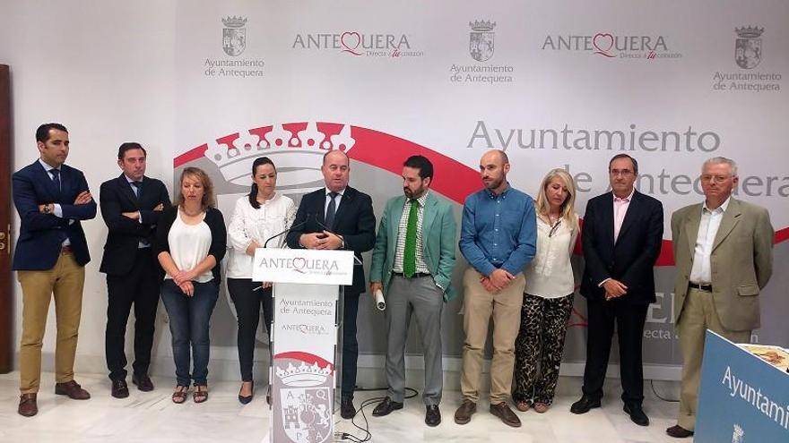 Presentación de la feria organizada por Sabor a Málaga en Antequera.