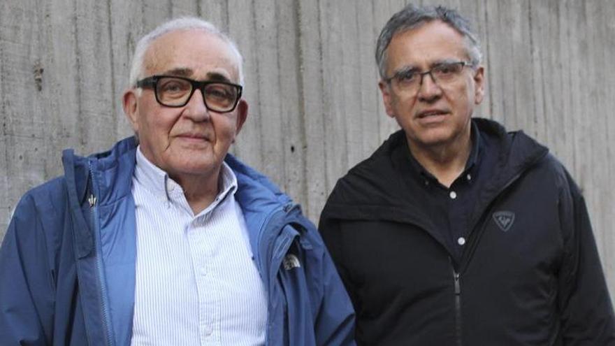 Albert Vidal i Enric Casas van formar part de primer equip que va fundar Foto Art Manresa l’any 1976