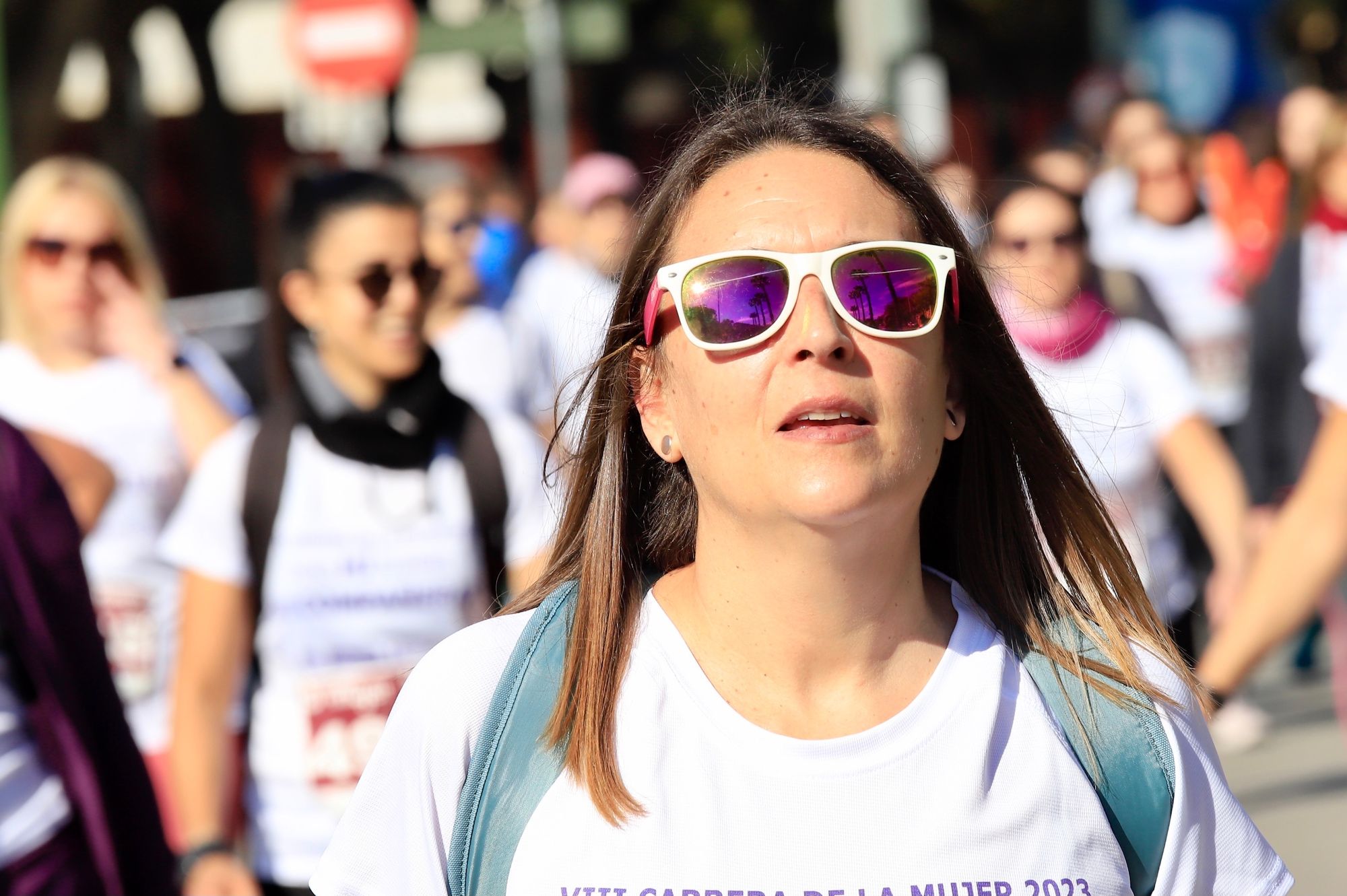 La salida y el recorrido de la Carrera de la Mujer 'inmortalizados' en imágenes