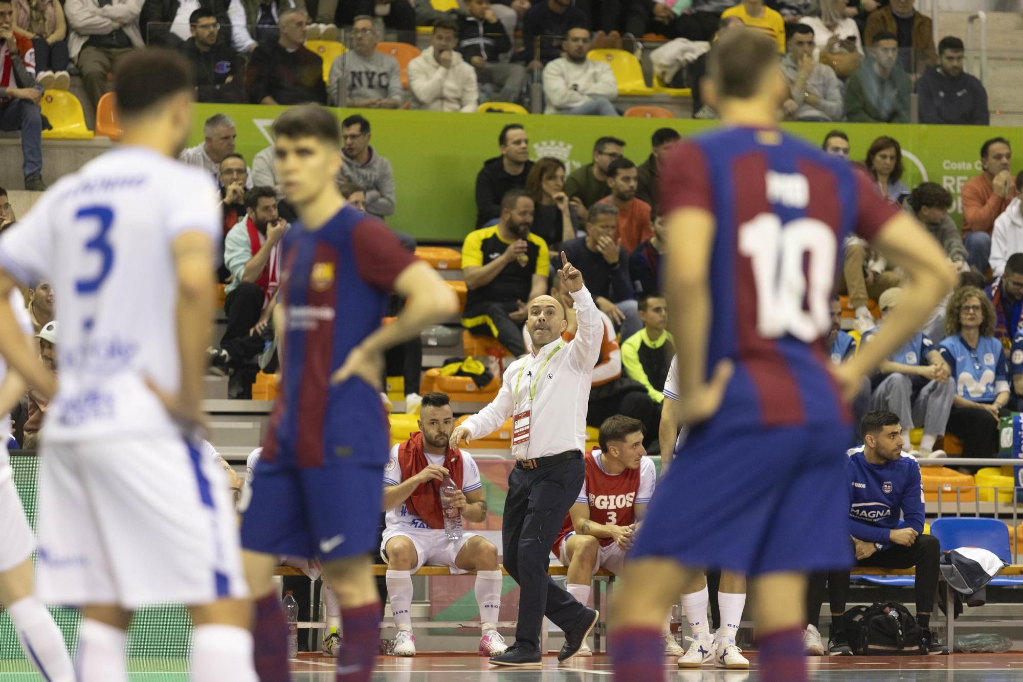 Las imágenes del Barça - Osasuna Magna en la Copa de España de Cartagena