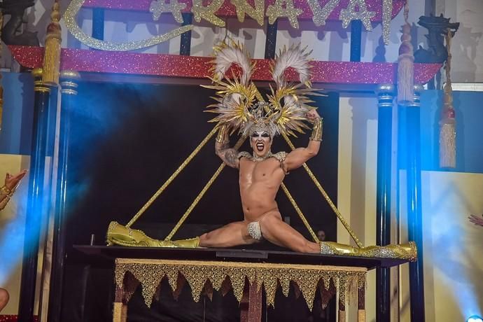 Drag Quirón se convierte en la primera reinona del Carnaval de Teror