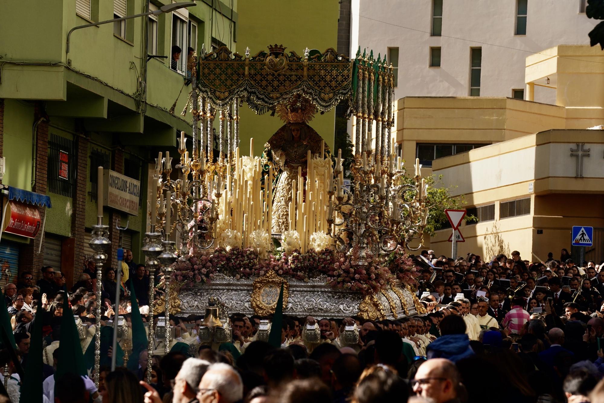 Salida procesional de la Cofradía de Nueva Esperanza.
