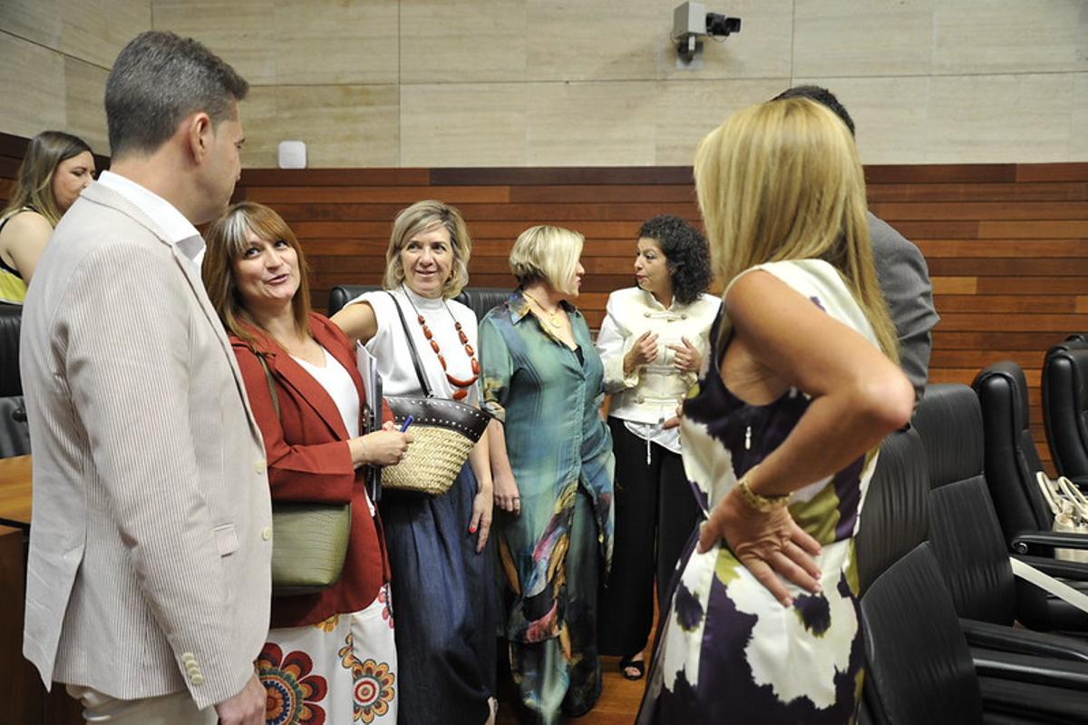 Fotogalería | Sesión plenaria en la Asamblea de Extremadura
