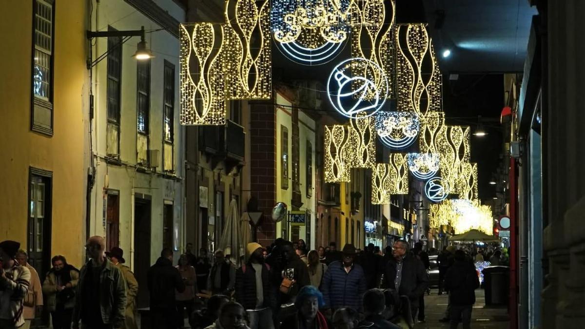 Iluminación navideña de La Laguna