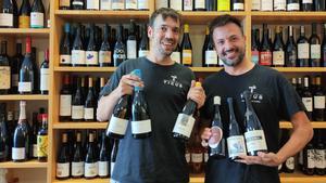 Joan Martínez e Iban Martínez Muñoz, en Cal Ticus.