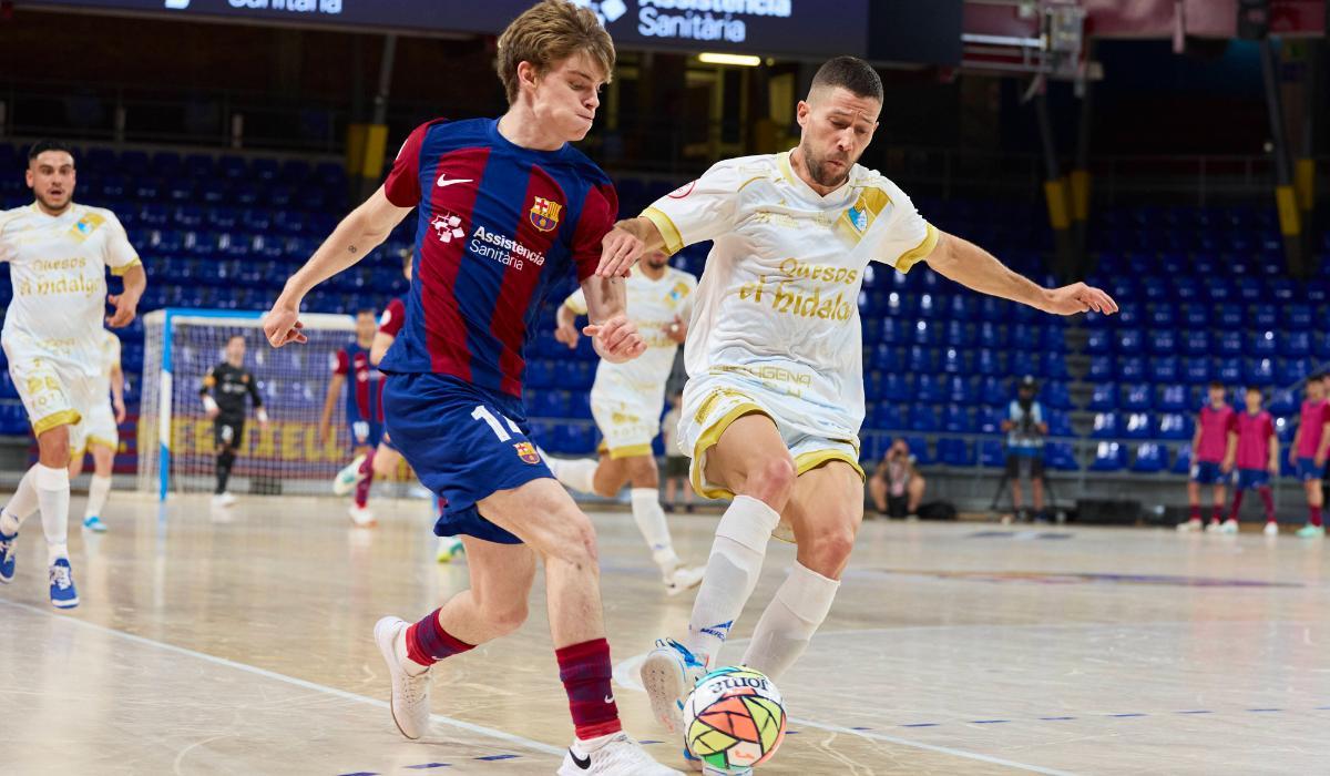 Marc Puigvert y Raúl Campos, en el Palau
