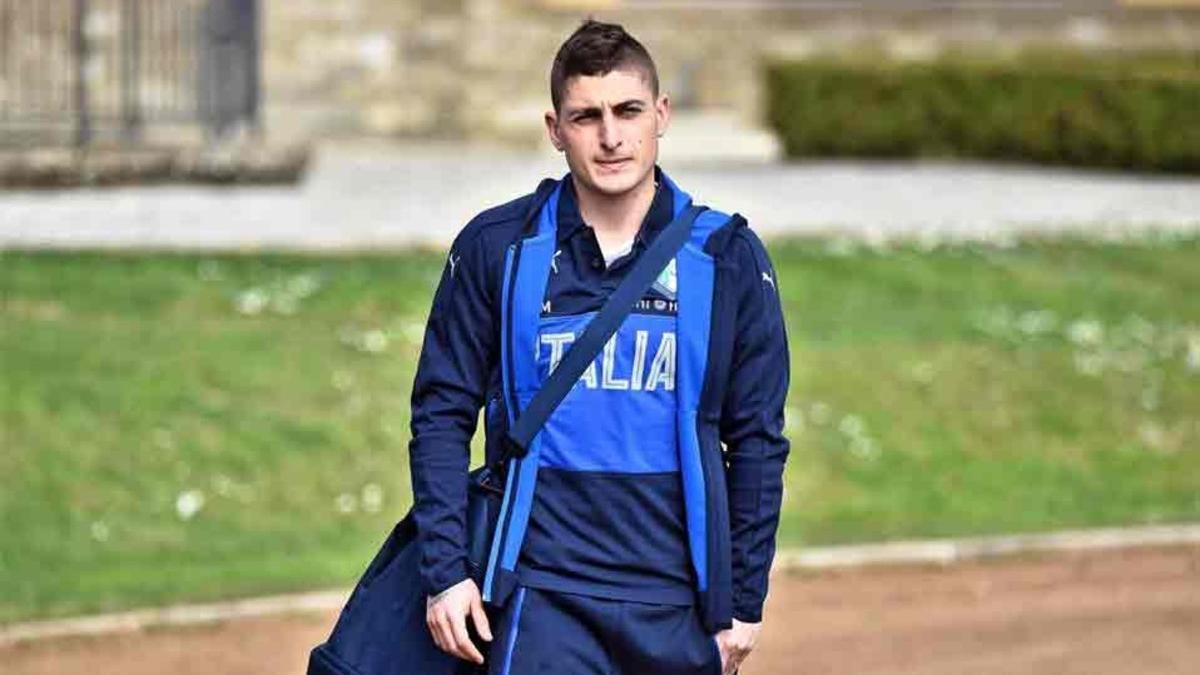 Verratti se ha mostrado sorprendido con la información de la 'Gazzetta'