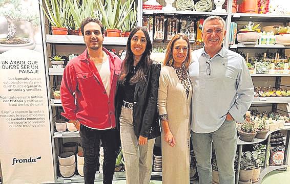 Fernando Gracia, María José Mayo, Cuca Pérez y Fernando Gracía Herreiz.