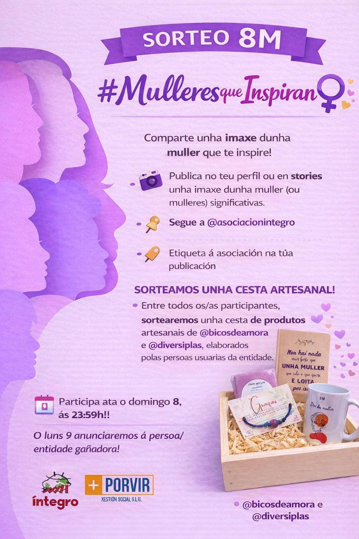 Cartel promocional da campaña da Asociación Íntegro.