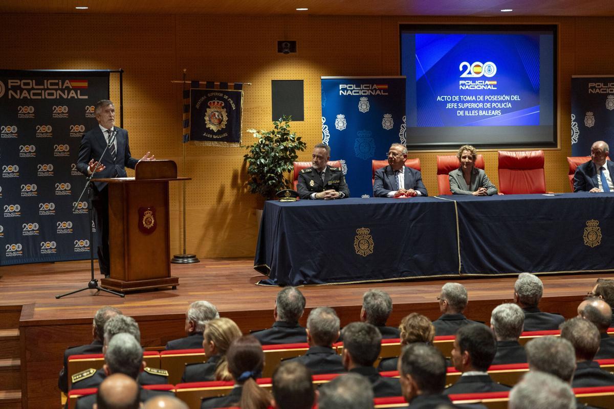 Toma de posesión de José Antonio Puebla, nuevo jefe superior de la Policía Nacional