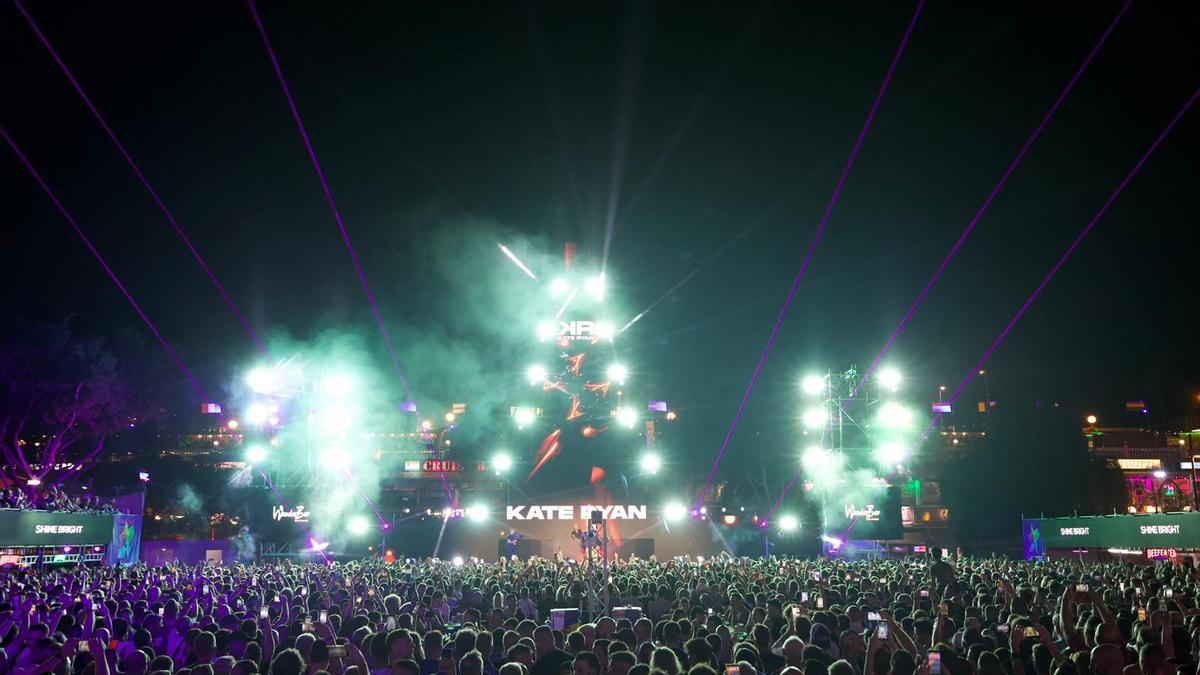 Kate Ryan en el Winter Pride de Maspalomas