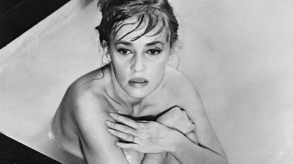 Jeanne Moreau, en 1961, en el rodaje de 'Eva', de Joseph Losey.