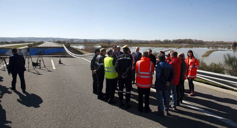 Fotogalería de la visita de Rajoy a la ribera del Ebro