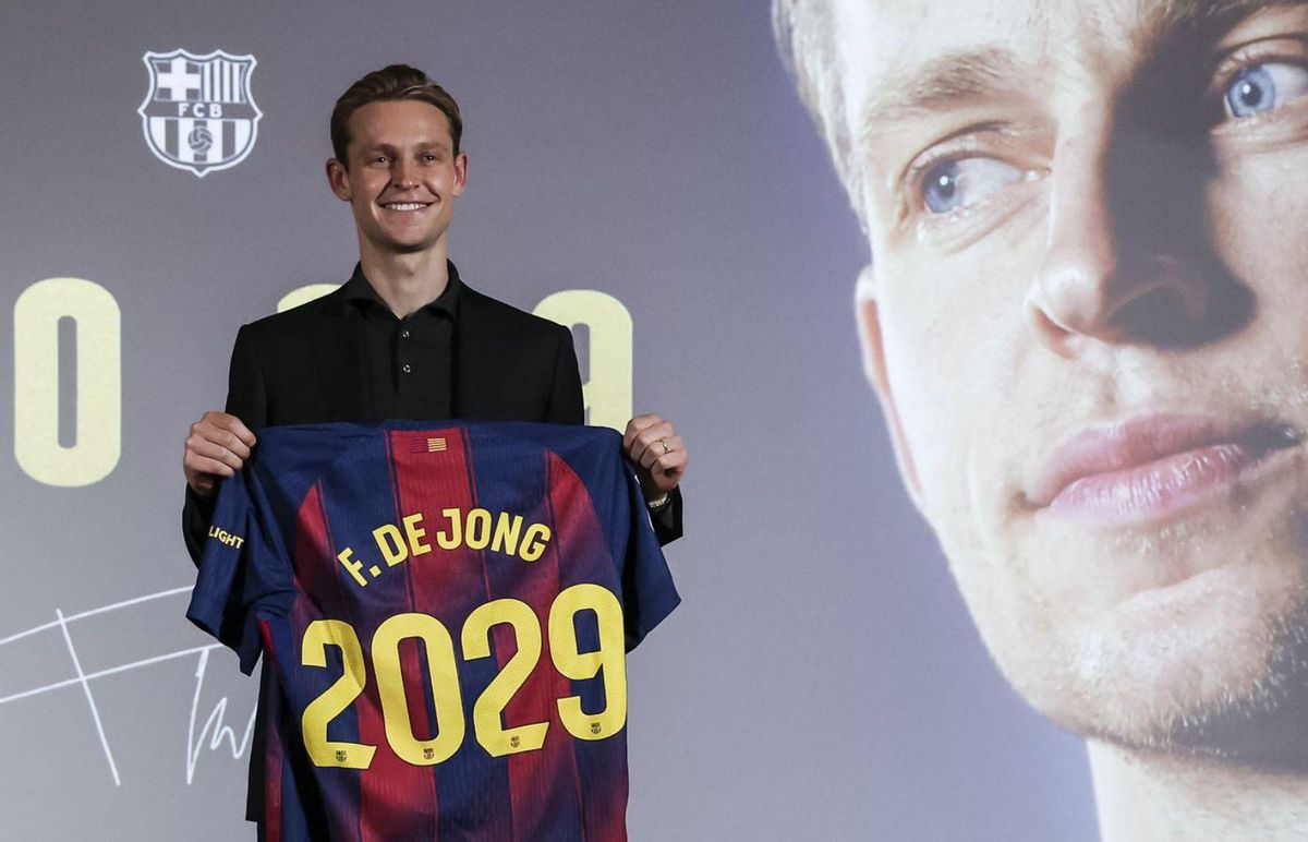 De Jong apunta a la dècada De Jong apunta a la dècada