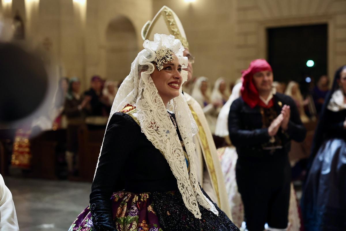 Segunda sesión de la Ofrenda en las Hogueras de Alicante