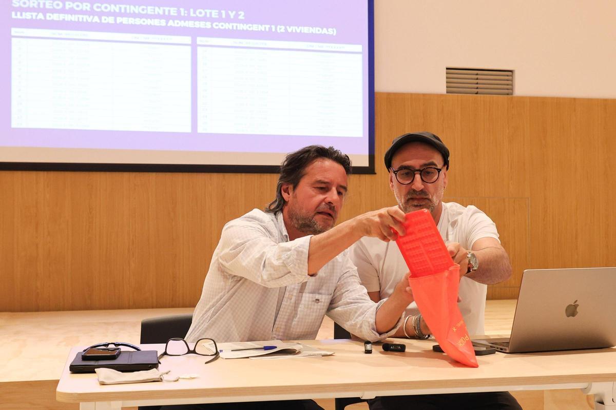 Ibiza adjudica a través de un sorteo publico siete viviendas de alquiler asequible