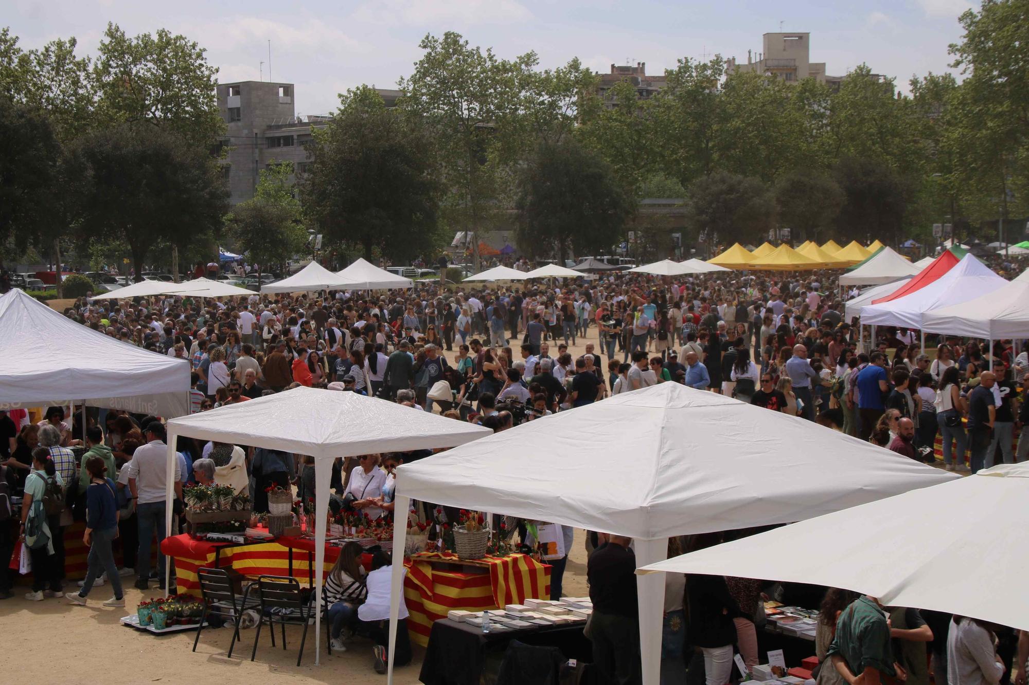 La diada de Sant Jordi 2023, a Girona