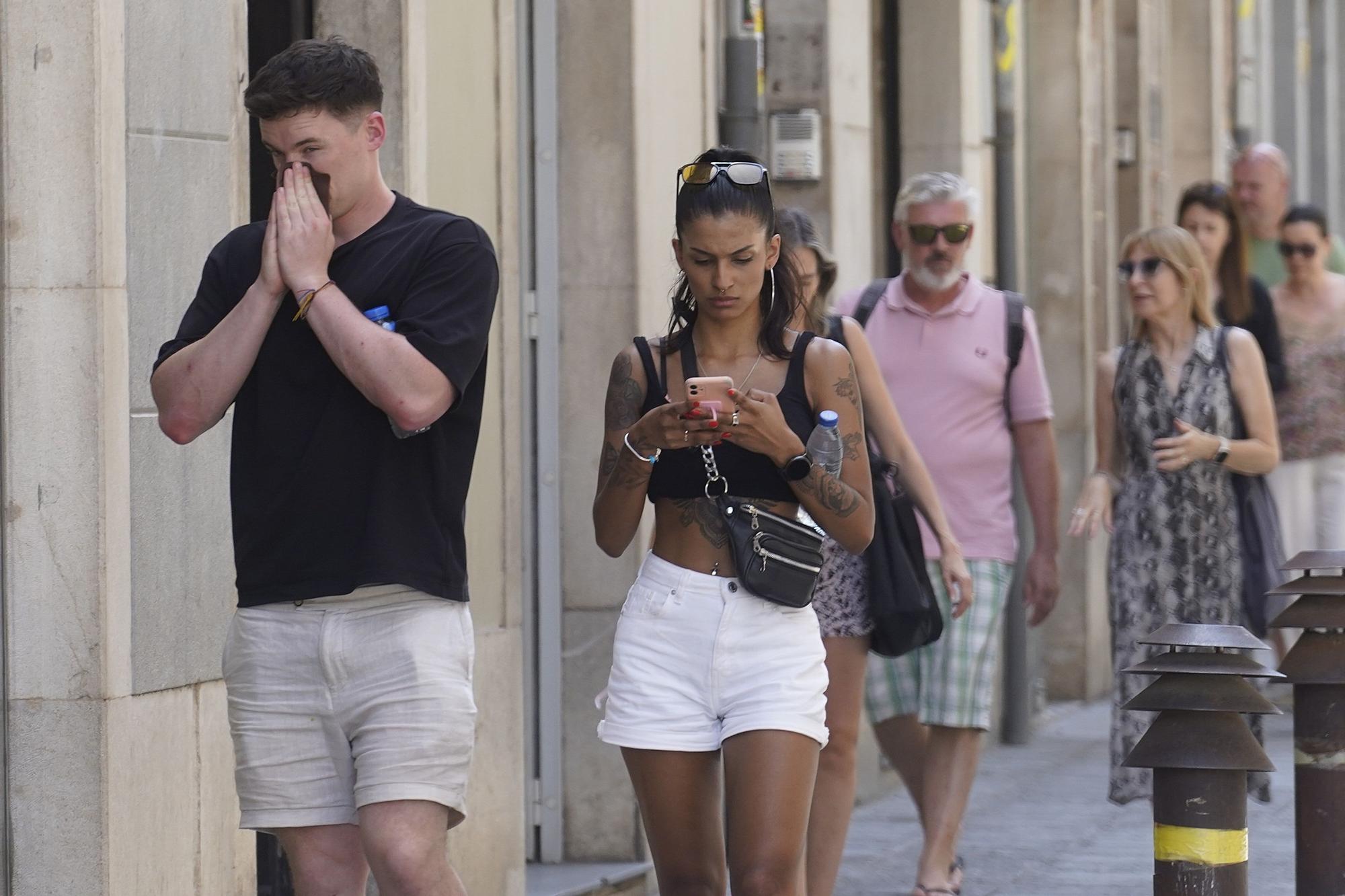 La ciutat de Girona arriba als 40,8 graus