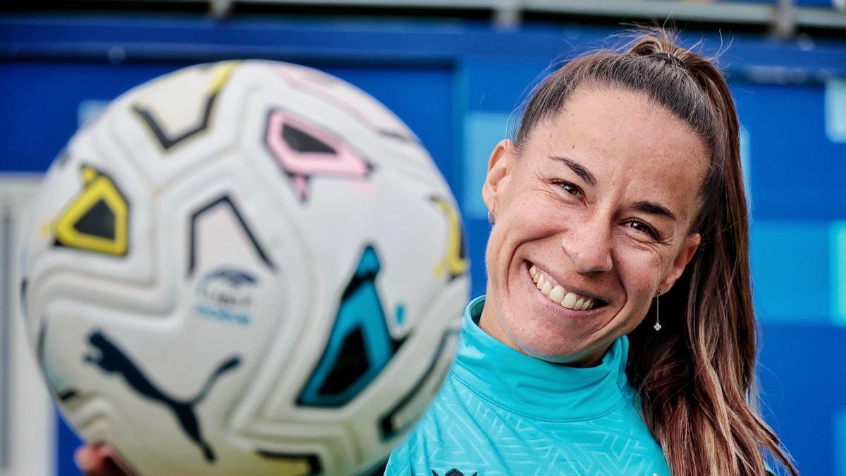 Pisco, capitana del CD Tenerife Femenino.