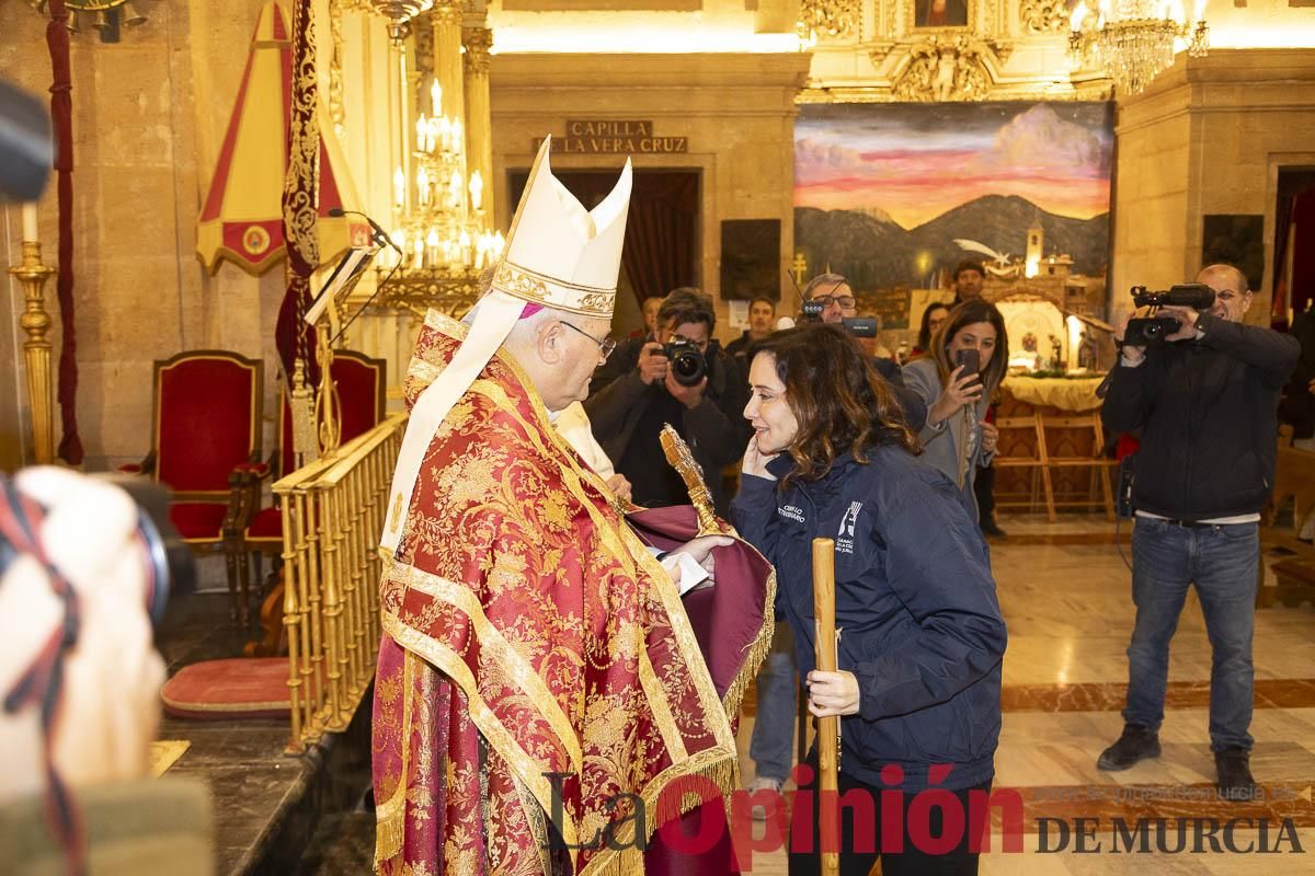 Así ha sido la visita de Isabel Díaz Ayuso a Caravaca de la Cruz