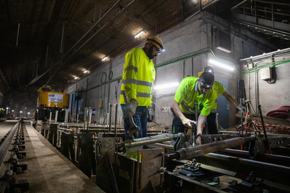 La línea 5 del metro de Barcelona se renueva