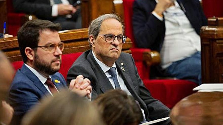 Torra i Aragonès es reuniran avui per parlar de la invesitdura.