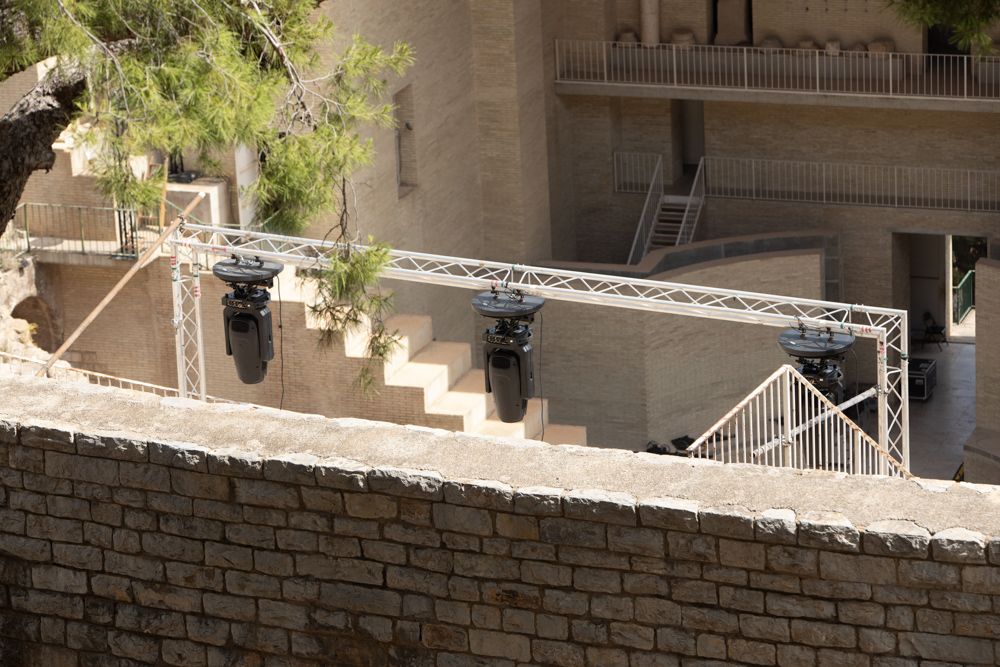 Obras en el Teatro Romano de Sagunt