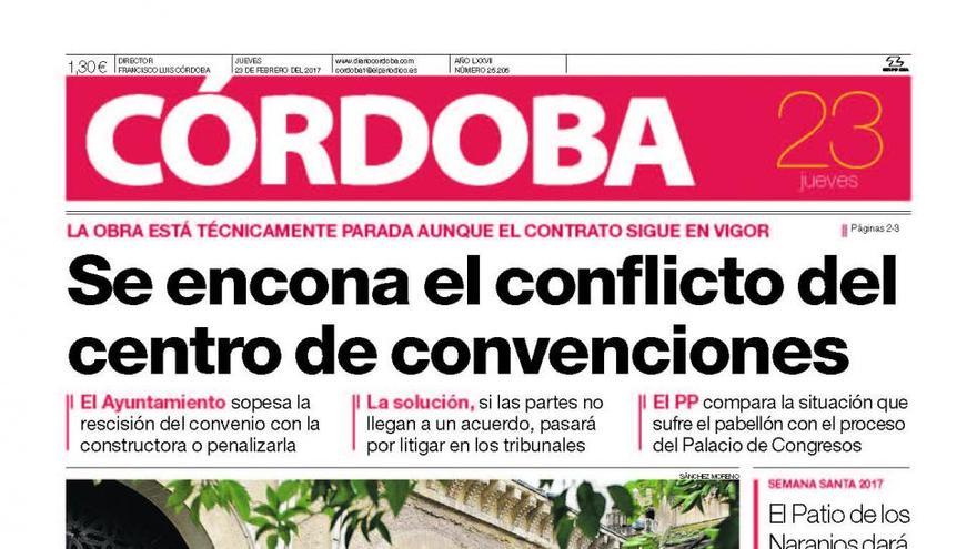 La portada de CÓRDOBA