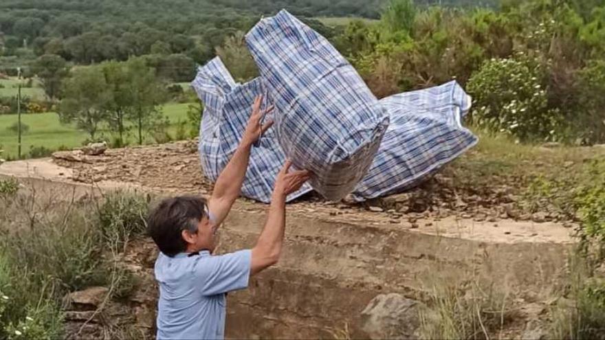 Descobreixen prop de 37 quilos de marihuana oculta en tres búnquers de Masarac