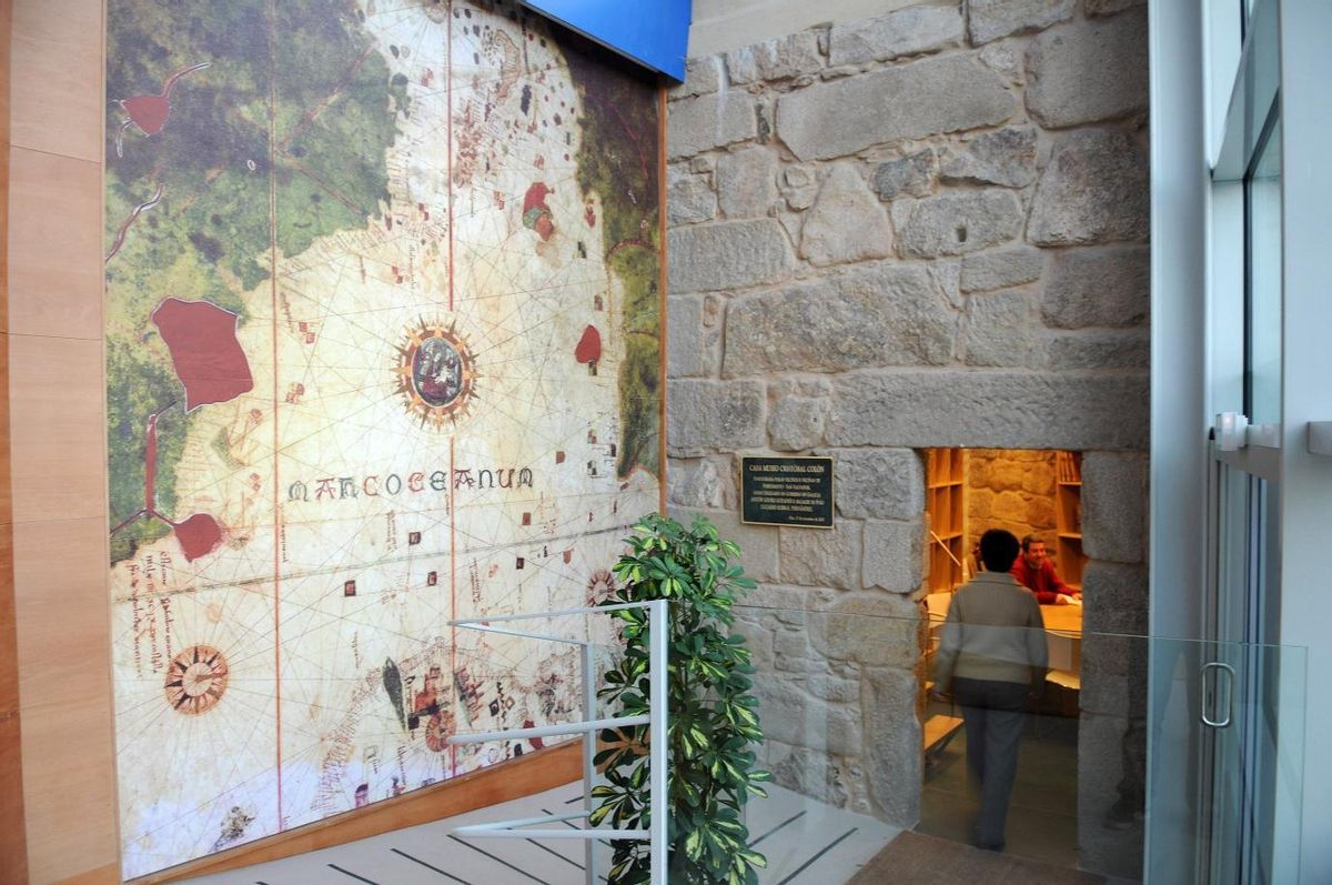 Casa Museo de Colón, en Poio