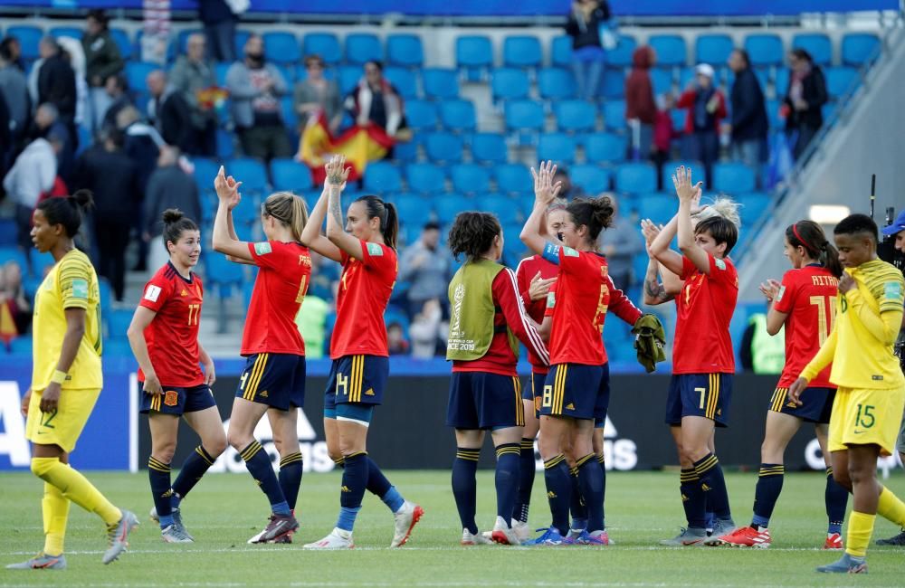 Mundial femenino: España - Sudáfrica