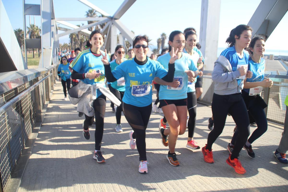 Carrera Unirun 2023 en Barcelona