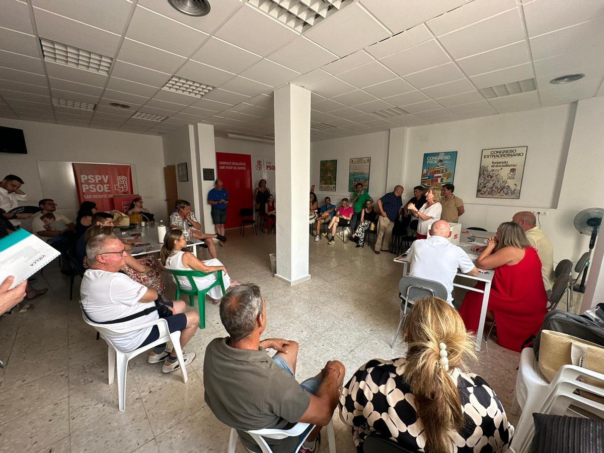 Un momento de la votación de las primarias celebradas en junio