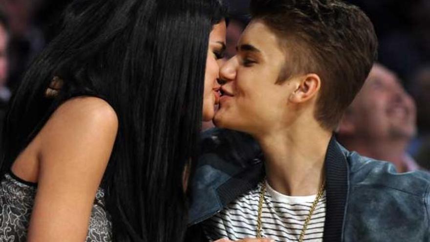 Justin Bieber y Selena Gomez.