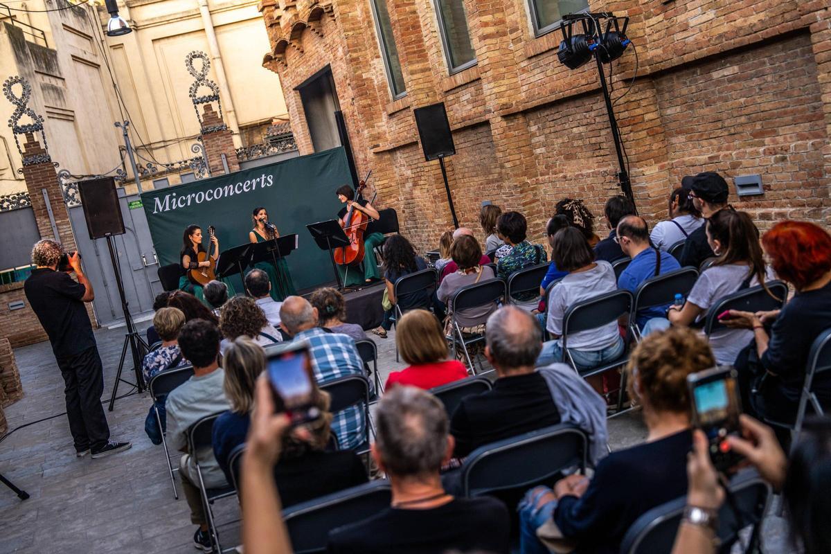 Mini concierto en Caixaforum