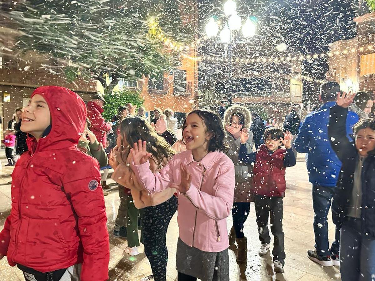 Nevada artificial en El Campello para los más pequeños