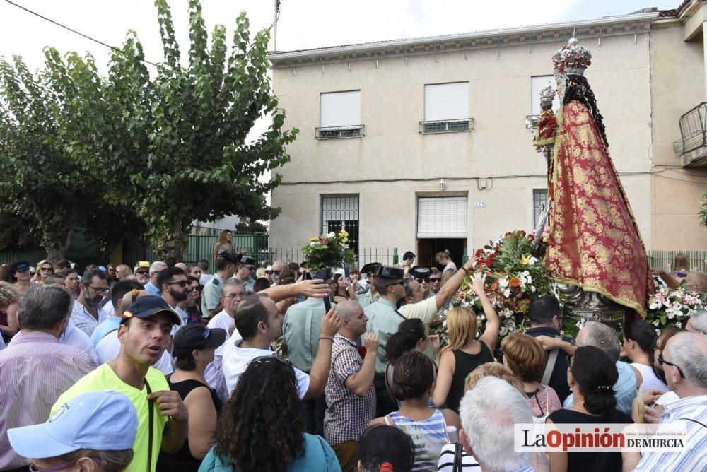 Romería de la Virgen de la Fuensanta: Paso por Alg