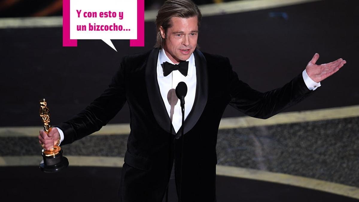 Brad Pitt recoge su Oscar