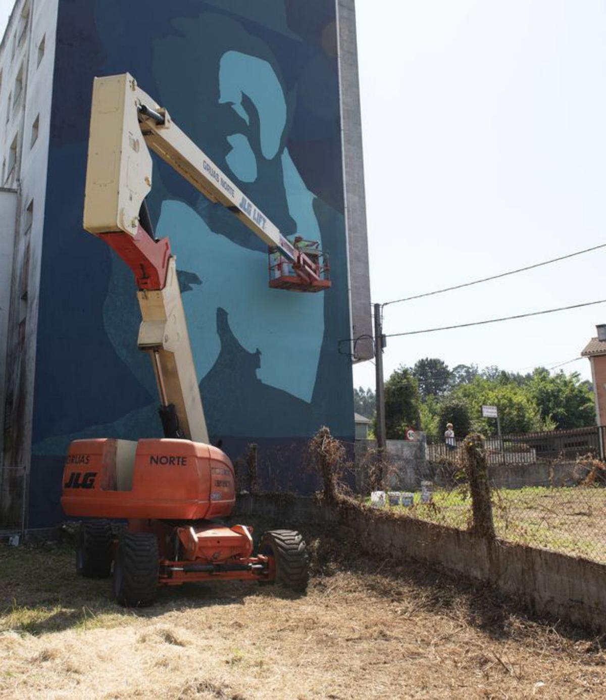 El arte urbano toma Cambre