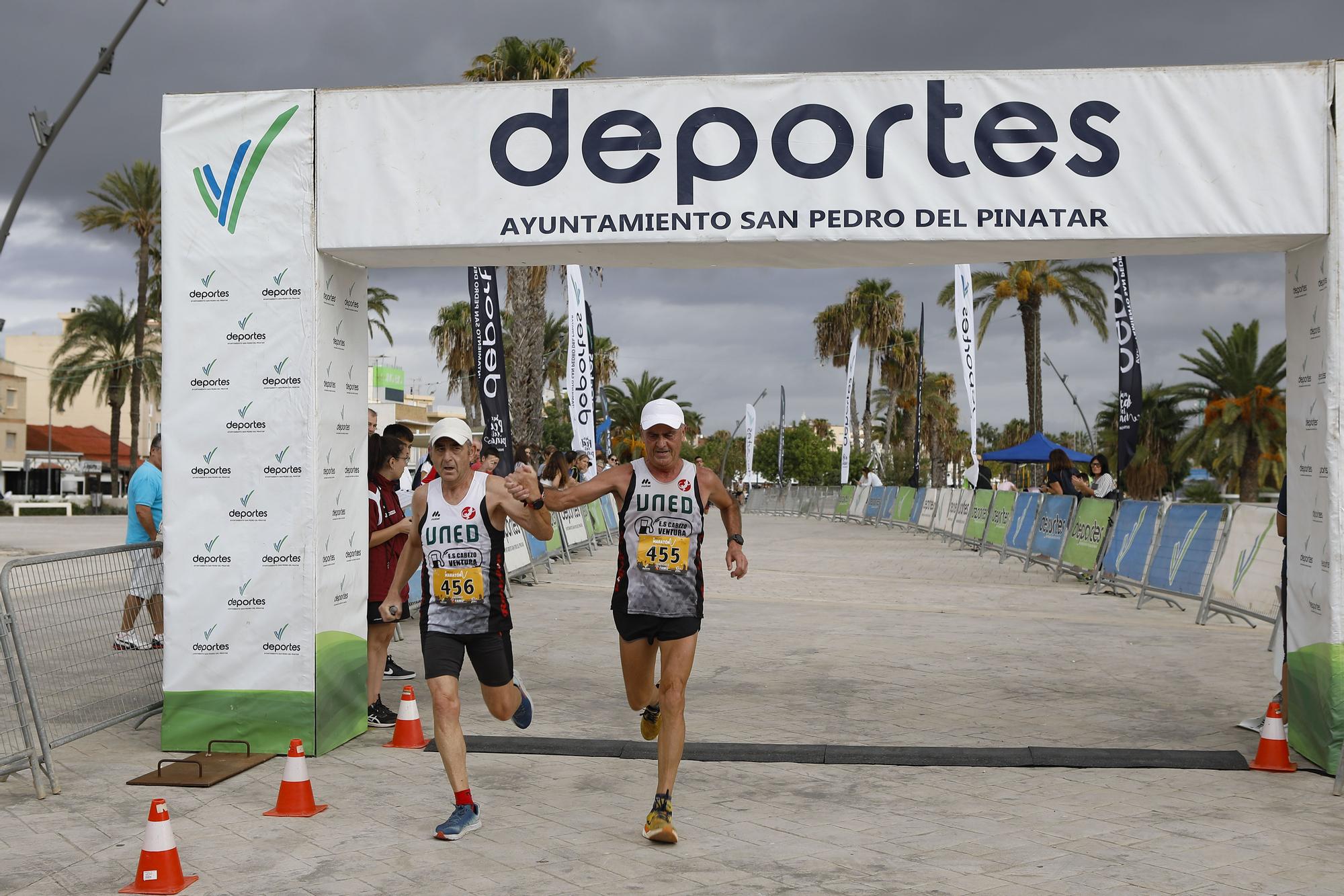 La media maratón Paraíso Salado de San Pedro del Pinatar, en imágenes