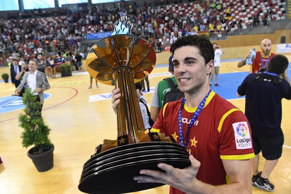 España gana el Europeo de Hockey en A Coruña