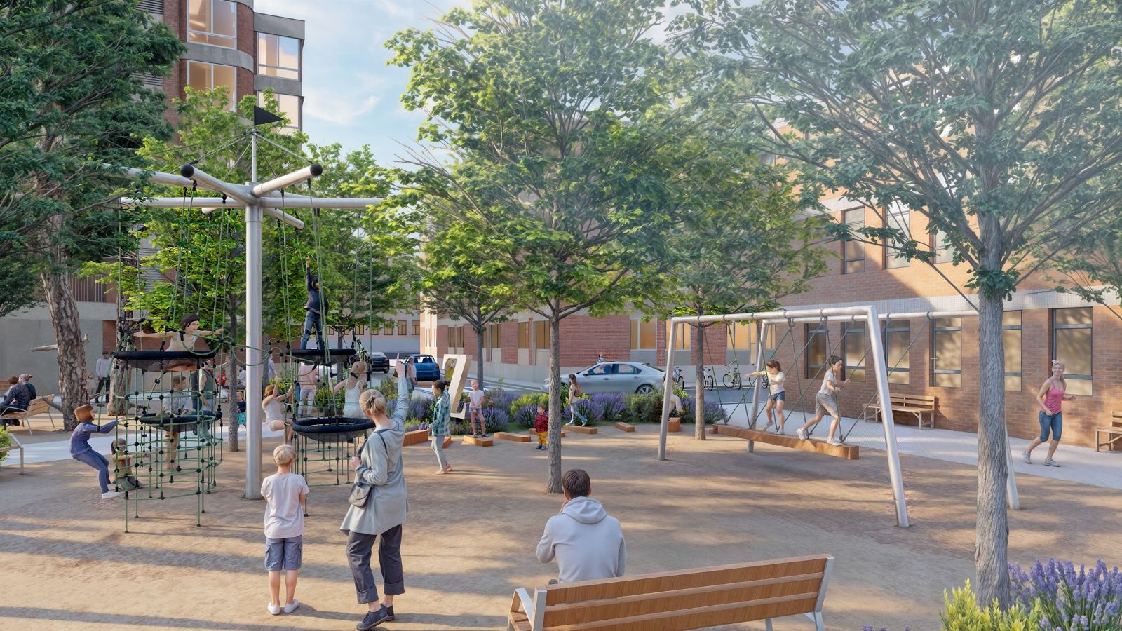 Así será la nueva plaza junto a La Zaragozana