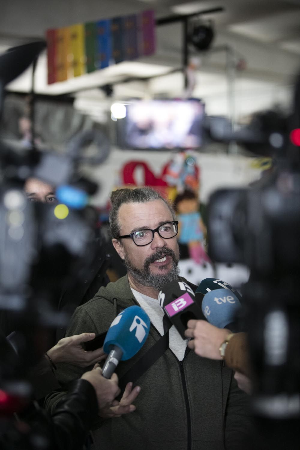 Preparativos de la cabalgata de los Reyes Magos de Ibiza