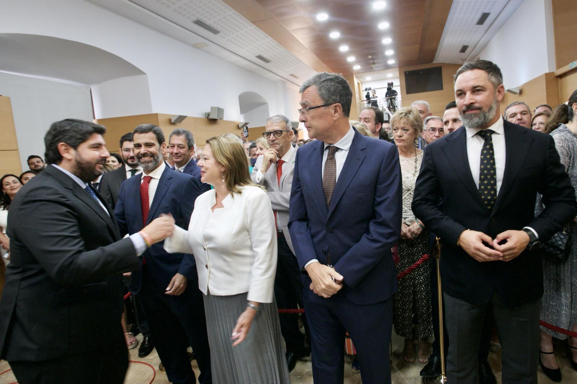 FOTOS: La toma de posesión del equipo de Gobierno de López Miras en imágenes