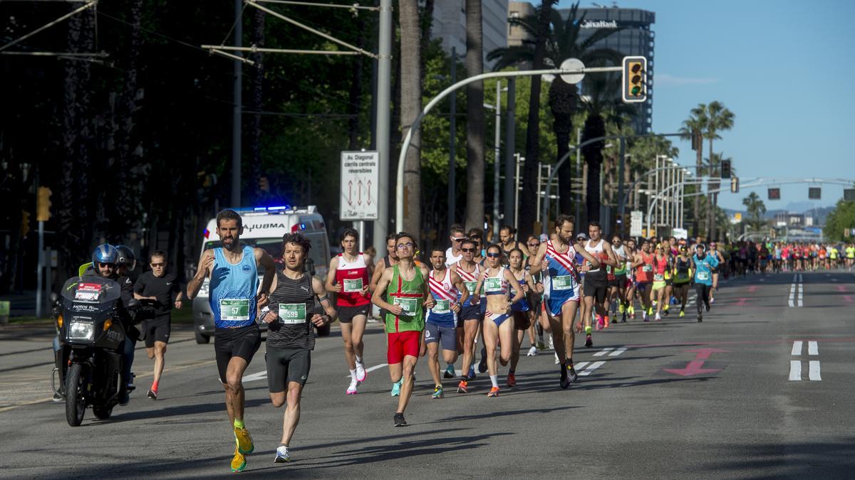 42 edición de la Cursa El Corte Ingles de Barcelona, celebrada en el 2022