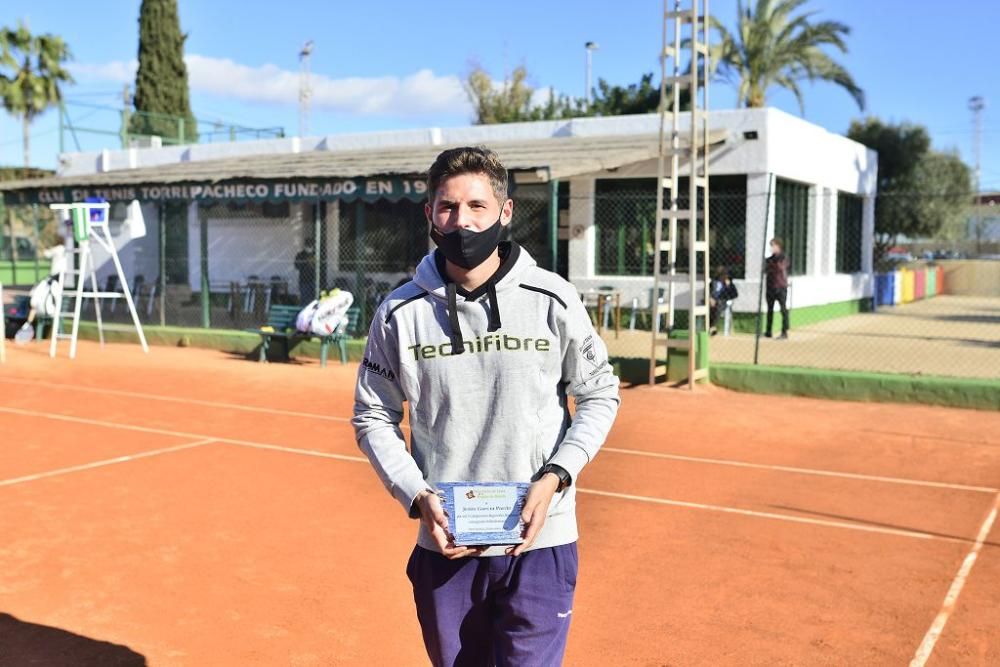 Entrega de premios del Campeonato Regional de Tenis, en Torre Pacheco