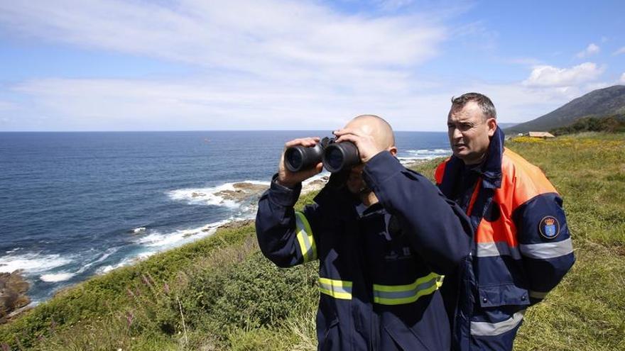 El rastreo submarino en A Guarda no permite localizar los cuerpos de los dos desaparecidos