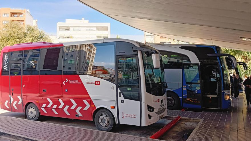El servicio de bus Gandia-València se refuerza a partir del lunes al seguir inoperativa la línea C1 de Cercanías