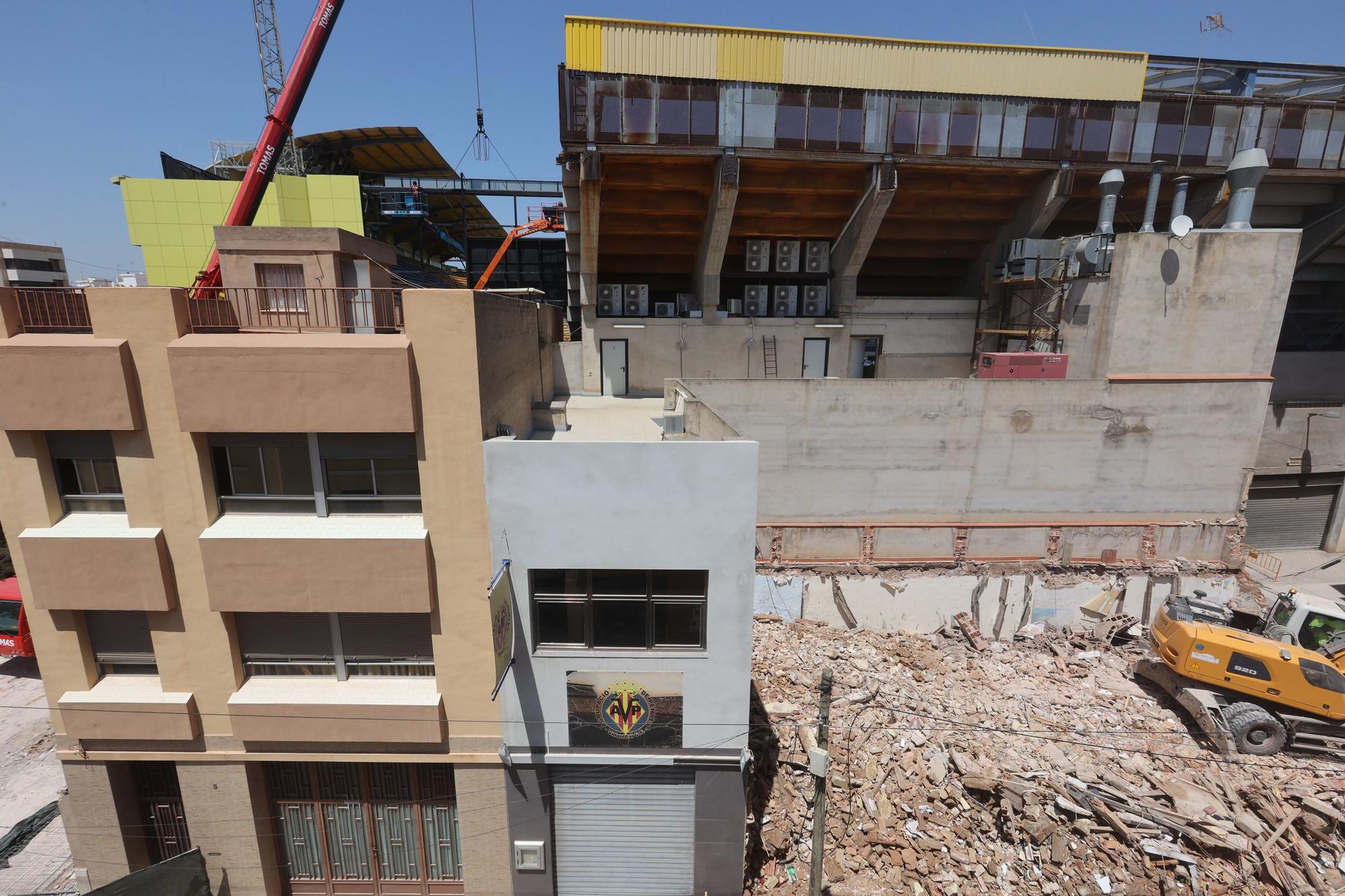 Inicio de las obras del Estadio de la Cerámica